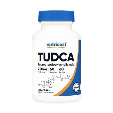 Viên Uống Nutricost TUDCA 250mg - Hỗ Trợ Giải Độc Gan, Bảo Vệ Chức Năng Gan và Mật - 60 Viên