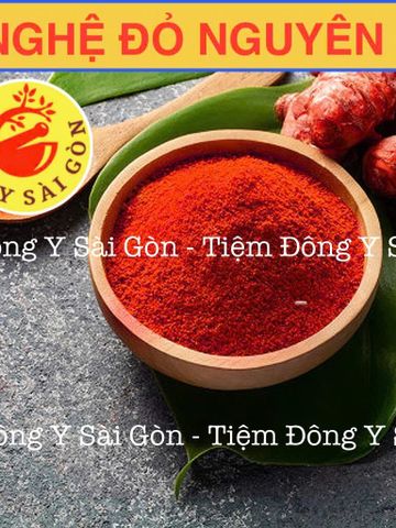 Bột Nghệ Đỏ Nguyên Chất 500g - Dưỡng Da Gà Chọi, Cải Thiện Độ Dẻo Dai và Sức Khỏe, Giúp Gà Nhanh Nhẹn và Đẹp Hơn