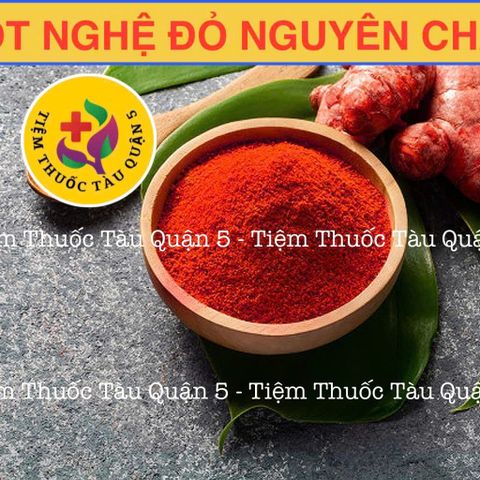 Bột Nghệ Đỏ Nguyên Chất 500g - Dưỡng Da Gà Chọi, Tăng Độ Đàn Hồi và Sức Khỏe Cho Gà Tốt Nhất