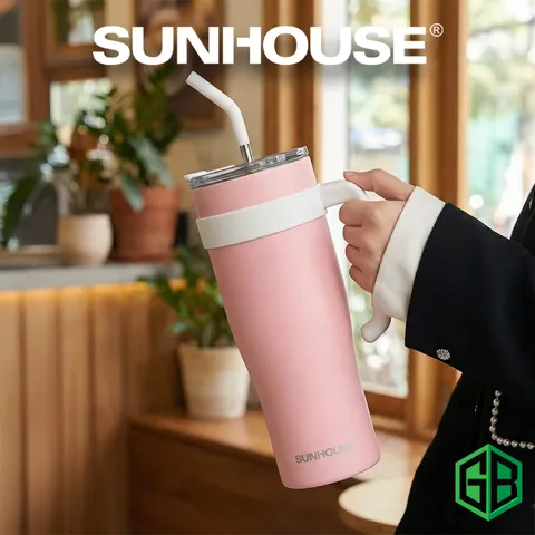 Bình Giữ Nhiệt Stay Hydrate 1200ml SUNHOUSE KS-TU1200SP - Chất Liệu Thép Không Gỉ, Giữ Nóng Lên Đến 12 Giờ, Giữ Lạnh 24 Giờ, Tiện Dụng Cho Mọi Hoạt Động Ngoài Trời