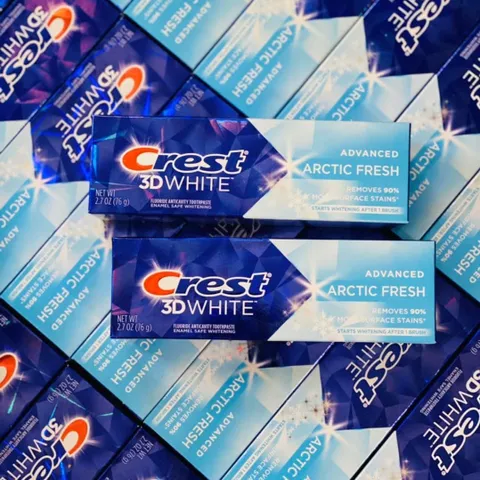 Set 3 kem đánh răng Crest 3D White Advanced Charcoal 93g – trắng răng, sạch mảng bám