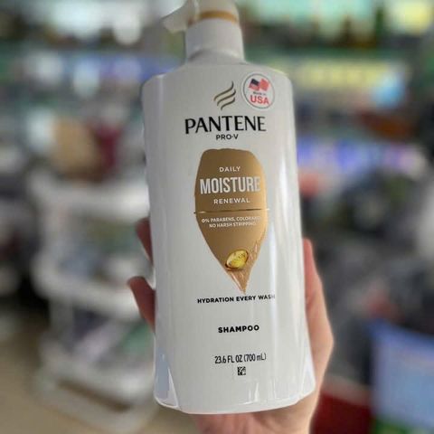 Dầu gội Pantene Dưỡng Ẩm 700ml - Chăm sóc tóc mềm mượt, giảm xơ rối, cung cấp độ ẩm hoàn hảo cho tóc khỏe mạnh