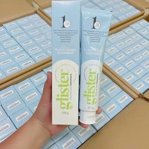 Kem đánh răng Amway Glister 200g - Giải pháp chăm sóc răng miệng sạch sẽ, thơm mát, bảo vệ men răng, phù hợp cho cả gia đình.