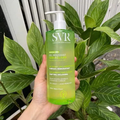 Sữa Rửa Mặt SVR Sebiaclear 400ml - Làm Sạch Dầu, Ngăn Ngừa Mụn Cho Da Dầu, Da Nhạy Cảm - Mỹ Phẩm Chăm Sóc Da Pháp