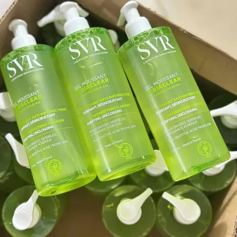 Sữa Rửa Mặt SVR Sebiaclear 400ml - Làm Sạch Dầu, Ngăn Ngừa Mụn Cho Da Dầu, Da Nhạy Cảm - Mỹ Phẩm Chăm Sóc Da Pháp
