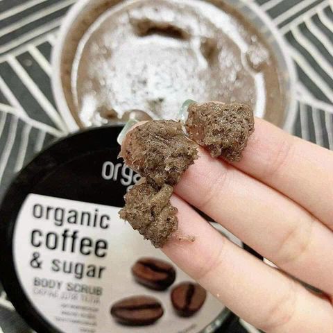 Tẩy Tế Bào Chết Organic Shop Coffee Sugar 250ml - Sản Phẩm Làm Sạch Da Tự Nhiên, Mềm Mại, Sáng Bóng, Chăm Sóc Da Tại Nhà