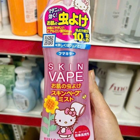 Xịt Chống Muỗi Skin Vape 200ml Hồng - Sản Phẩm Nhật Bản Đuổi Muỗi Hiệu Quả, An Toàn Cho Gia Đình, Dễ Dàng Sử Dụng