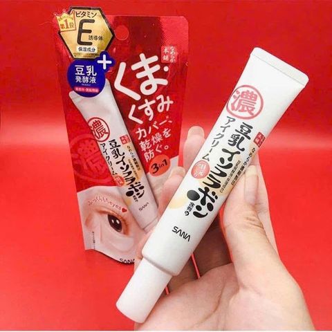 Kem Dưỡng Chống Thâm Bọng Mắt Sana Namerakahonpo 20g (giảm thâm mắt, dưỡng ẩm săn chắc)