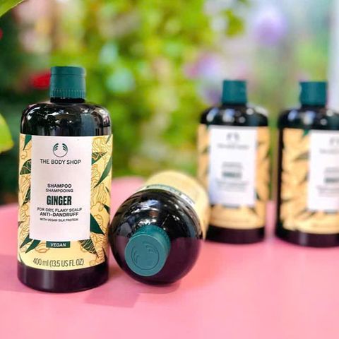 Dầu Gội Gừng The Body Shop 400ml - Giảm Gàu Ngứa, Khỏe Da Đầu, Chiết Xuất Tự Nhiên, Chăm Sóc Tóc Hiệu Quả