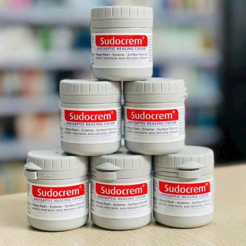 Kem Hăm Sudocrem 60g - Kem Dưỡng Da Chuyên Dụng Cho Trẻ Nhỏ Giúp Làm Dịu Da, Giảm Đỏ Rát, Phục Hồi Da Nguyên Liệu Tự Nhiên