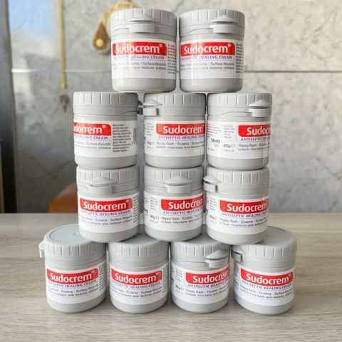 Kem Hăm Sudocrem 60g - Kem Dưỡng Da Chuyên Dụng Cho Trẻ Nhỏ Giúp Làm Dịu Da, Giảm Đỏ Rát, Phục Hồi Da Nguyên Liệu Tự Nhiên