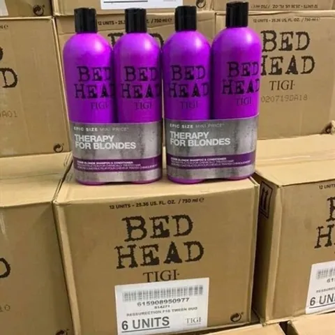 Dầu Gội Xả Tigi Bed Head Tím 750ml (giảm vàng tóc, nuôi dưỡng mềm mượt)
