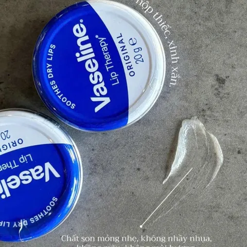 Dưỡng Môi Vaseline Lip Therapy Original 20g (giữ ẩm sâu, phục hồi môi khô)
