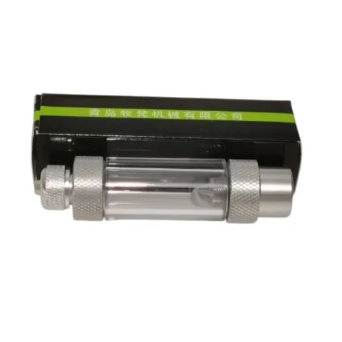 Đếm Giọt CO2 Mufan - Thiết Bị Đếm Giọt Một Đầu Hai Đầu Acrylic Trong Suốt cho Hồ Cá và Sục Khí