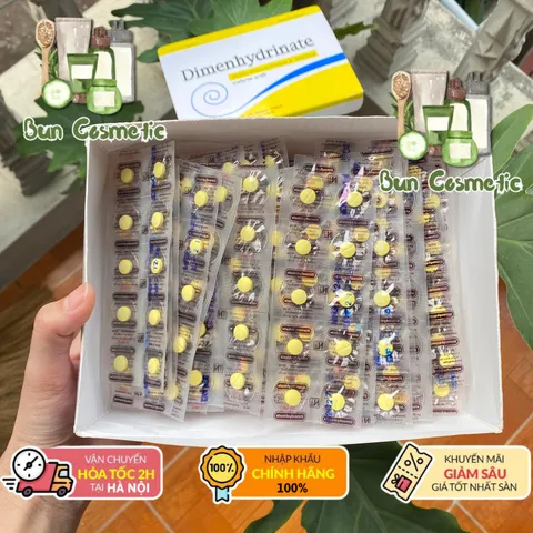 Say Xe Thái Lan 1000 Viên - Thực Phẩm Chức Năng Hỗ Trợ Giảm Say Tàu Xe, Chống Buồn Nôn, Dễ Dàng Sử Dụng
