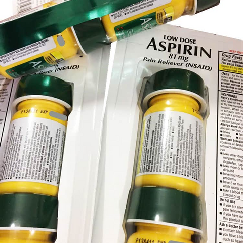 Viên uống Kirkland Low Dose Aspirin 81mg - Hỗ trợ tim mạch, ngăn ngừa đột quỵ (365 viên)