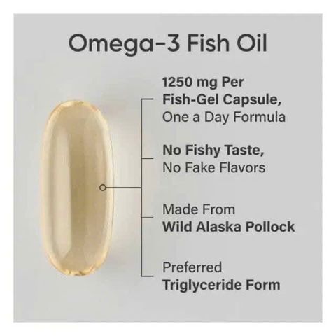 Viên uống Dầu Cá SR Triple Strength Omega 3 Fish Oil 150 Viên - Tăng Cường Sức Khỏe Tim Mạch và Trí Não, Hỗ Trợ Thị Giác và Miễn Dịch