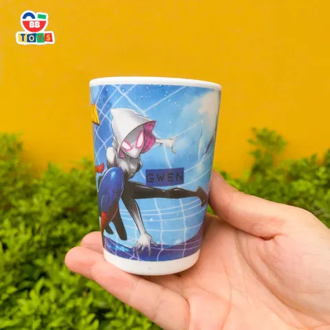 Khay Ăn Dặm Spider Man Người Nhện - Bộ Bát Tăm Tre An Toàn Cho Bé, Quà Tặng Sinh Nhật Thú Vị