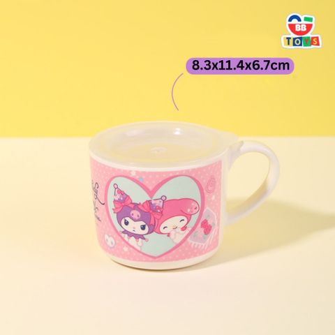 Bộ bát ăn dặm Kuromi & Melody cho bé - Đồ dùng tập ăn dễ thương, chất liệu an toàn, thiết kế nhỏ gọn, nhiều màu sắc hấp dẫn