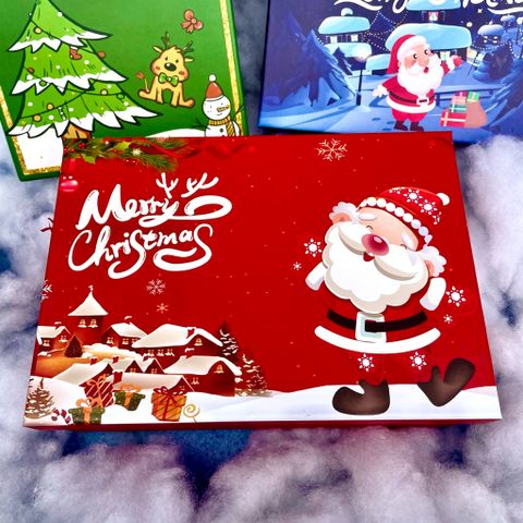 Hộp Quà Giáng Sinh Sang Trọng - Hộp Đựng Quà Noel Dễ Thương Cho Bé - Thiết Kế Đẹp Mắt, Chất Liệu Bền Chắc