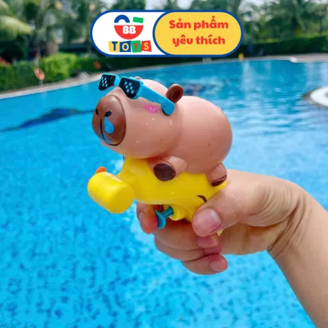 Súng Nước Capybara Cho Trẻ Em - Đồ Chơi Vui Chơi Mùa Hè 2025 - Chất Liệu Nhựa Cao Cấp, Tối Ưu Cho Bé 2 Tuổi Trở Lên