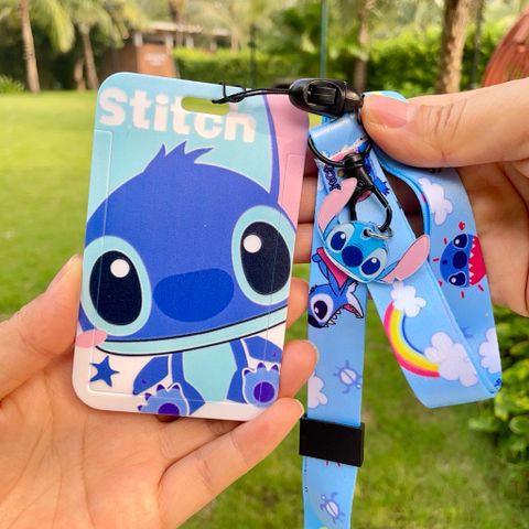 Dây Đeo Thẻ Hoạt Hình Disney Tom & Jerry, Doraemon, Stitch Chất Liệu Cao Cấp Cho Học Sinh và Sinh Viên - Phù Hợp Văn Phòng