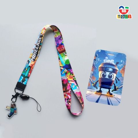 Dây Đeo Thẻ Học Sinh Spider Man - Dây Đeo Chống Trầy Chất Liệu PVC Bền Bỉ, In Hình Nổi Bật, Dùng Cho Học Sinh, Sinh Viên
