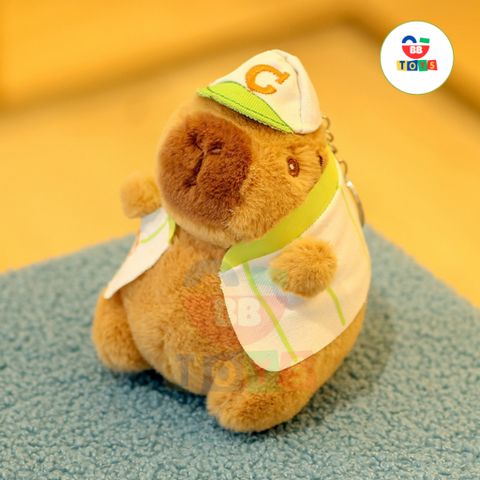 Móc Khóa Capybara Đáng Yêu - Phụ Kiện Thời Trang Đa Dạng Mẫu Màu, Nhung Mềm Cho Trẻ Em và Người Lớn