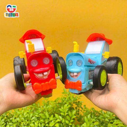 Xe Ô Tô Nhún Nhảy Đèn LED - Điều Khiển Từ Xa Có Nhạc Vui Nhộn Cho Trẻ Em - Đồ Chơi Phát Nhạc Hấp Dẫn