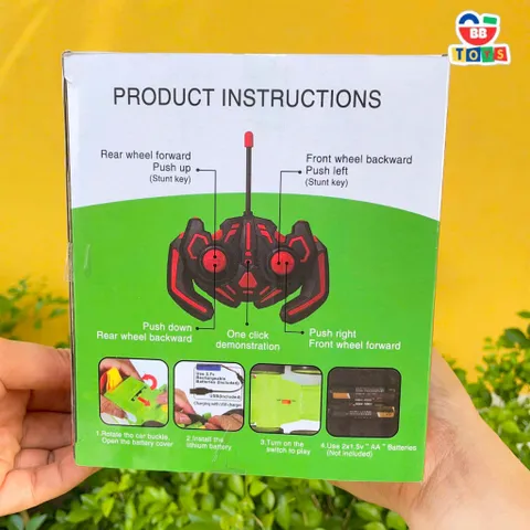 Xe Ô Tô Nhún Nhảy Đèn LED - Điều Khiển Từ Xa Có Nhạc Vui Nhộn Cho Trẻ Em - Đồ Chơi Phát Nhạc Hấp Dẫn