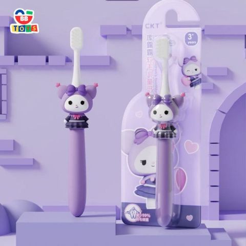 Bàn Chải Đánh Răng Kuromi & Didu Cho Trẻ Em Từ 3 Tuổi - Đầu Lông Mềm, Thiết Kế Bắt Mắt, Chăm Sóc Răng Miệng Hiệu Quả