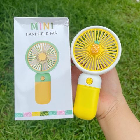 Quạt mini cầm tay sạc USB cho trẻ em - Quạt du lịch mùa hè 2025, tiện lợi, nhẹ, nhiều màu sắc, dễ mang theo