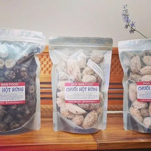 Chuối Hột Rừng tự nhiên 100%. - Giá 120,000₫/kg 1kg chuối khô với khoảng 3-4 lít rượu trắng (rượu nếp ngon từ 40-45 độ).