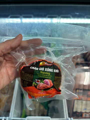 Chân Giò Xông Khói 3Bpoleg 300g - Đồ Chế Biến Sẵn Ngon Miệng, Tiện Lợi Cho Bữa Ăn Hằng Ngày
