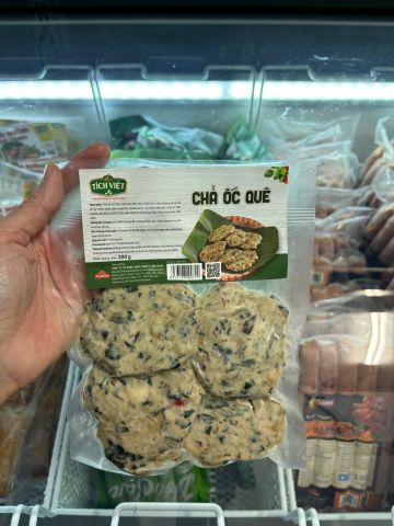 Chả Ốc Quê Tích Việt 200g - Đồ Chế Biến Sẵn Hương Vị Truyền Thống, Thích Hợp Cho Bữa Cơm Gia Đình