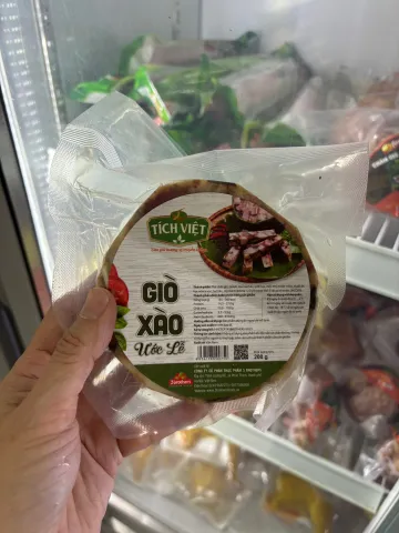 Giò Xào Ước Lễ Tích Việt 200g - Đặc Sản Thịt Xào Ngon, Thực Phẩm Tiện Lợi Dùng Ngay