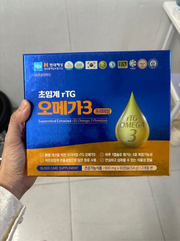 Viên uống bổ sung Omega-3 HQ Hanmi Hộp 60 viên