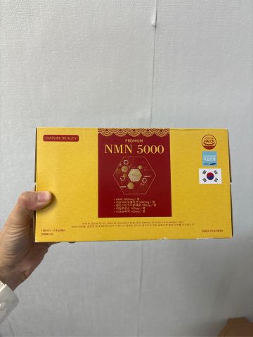 Nước Uống Premium NMN 5000 HQ Nature Beauty - Hỗ Trợ Làm Đẹp Da - Hộp 10 Chai x 100ml