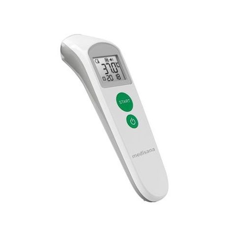 Nhiệt Kế Hồng Ngoại Medisana TM 760 - Đo Nhiệt Độ Cơ Thể Không Tiếp Xúc, Cảnh Báo Sốt, Ghi Nhớ 30 Kết Quả, Thiết Kế Nhẹ Nhà