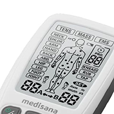 Máy Massage Xung Điện Medisana TT 200 3 trong 1 - Giảm Đau, Nhức Mỏi Cơ, 22 Chương Trình, Thiết Kế Nhỏ Gọn, Độ Cường Độ Tùy Chọn