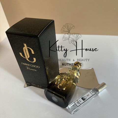 Nước hoa nữ Jimmy Choo I Want Choo Forever EDP 10ml - Hương Vanilla, Hoa hồng, Quả cherry - Gợi cảm, Sang trọng, Quà tặng lý tưởng
