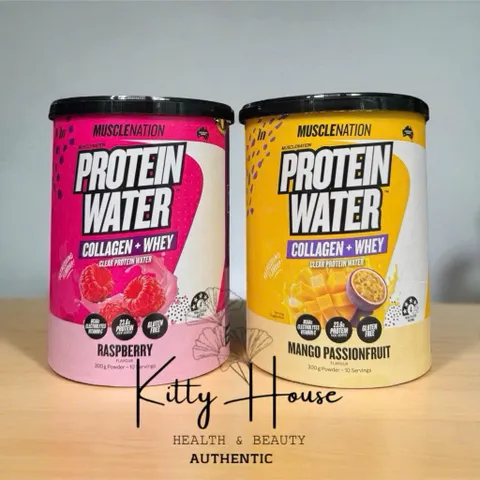 Nước Protein Muscle Nation 300g - Thức Uống Bổ Sung Protein, Collagen & BCAA Hương Trái Cây, Giải Khát Tươi Mát