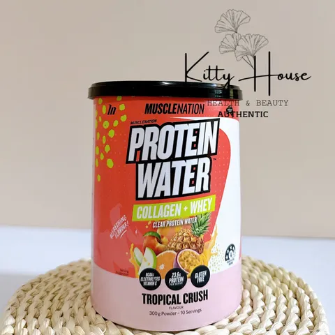 Nước Protein Muscle Nation 300g - Thức Uống Bổ Sung Protein, Collagen & BCAA Hương Trái Cây, Giải Khát Tươi Mát