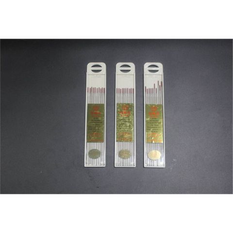 Kim Hàn TIG Inox 1.6mm/2.0mm - Điện Cực Hàn Thép Không Gỉ - Vỉ 10 Chiếc - Chất Lượng Châu Âu