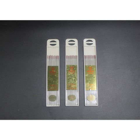 Kim Hàn TIG Inox 1.6mm/2.0mm - Điện Cực Hàn Thép Không Gỉ - Vỉ 10 Chiếc - Chất Lượng Châu Âu