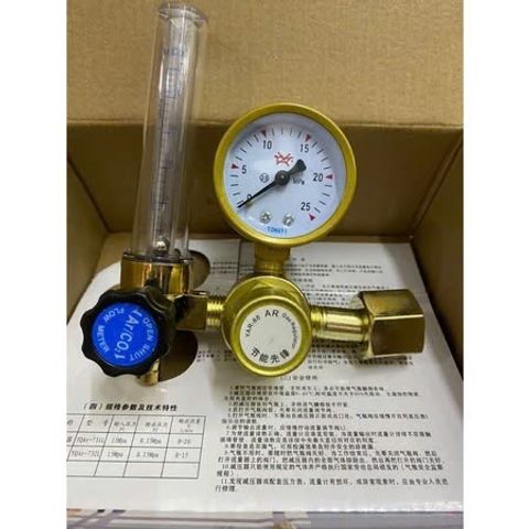 Đồng Hồ Áp Suất Khí Argon Mini - Thiết Bị Chuyên Dụng Cho Máy Hàn TIG - Đo Đạc Chính Xác, An Toàn, Bền Bỉ