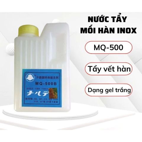Nước Tẩy Mối Hàn Inox MQ-500 - Dung Dịch Làm Sạch Mối Hàn và Gỉ Sét Inox Chất Lượng Cao 1 Can