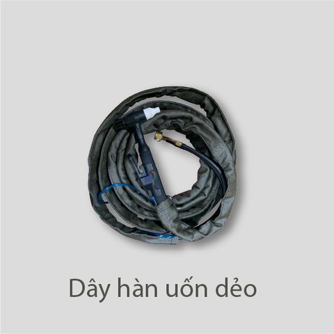 Dây hàn TIG QQ150 4m/8m cao cấp, tay cầm lò xo chịu nhiệt, ống khí Silicon an toàn, linh kiện máy hàn đa năng