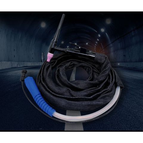 Dây hàn TIG QQ150 4m/8m cao cấp, tay cầm lò xo chịu nhiệt, ống khí Silicon an toàn, linh kiện máy hàn đa năng