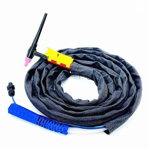 Dây hàn TIG QQ150 4m/8m cao cấp, tay cầm lò xo chịu nhiệt, ống khí Silicon an toàn, linh kiện máy hàn đa năng